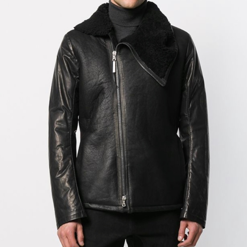 Isaac Sellam Experience Shearling & Leather Jacket